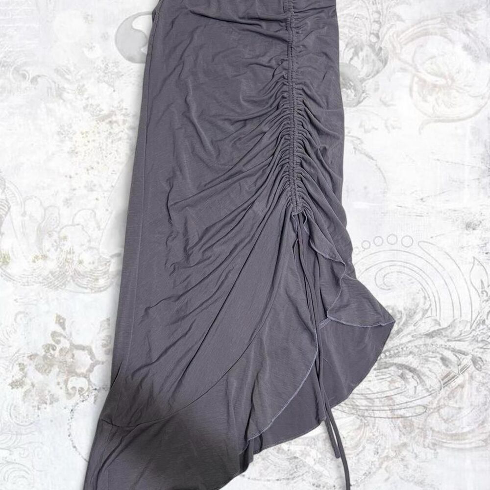 Unbranded Women's Purple and Grey Skirt